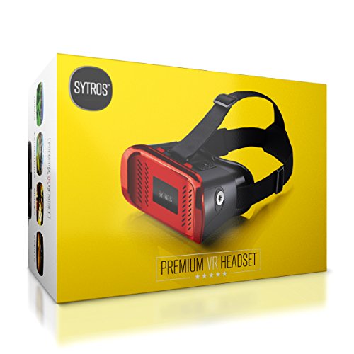 sytros vr headset with magnetic button trigger